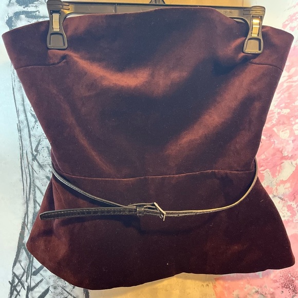 NWT ZARA burgundy Velvet Strapless Blouse size M
🚨 FINAL PRICE NO OFFER ACCEPT - Picture 12 of 15